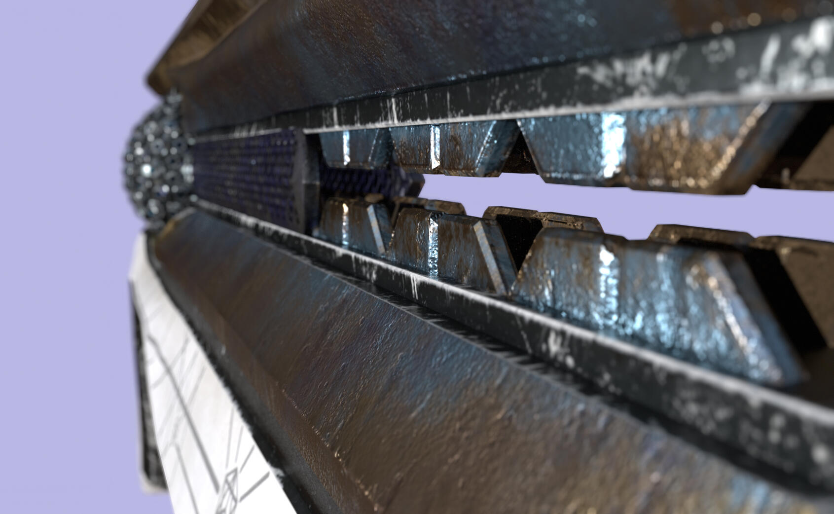 A forward view of the Sunshot, showing off the barrel.